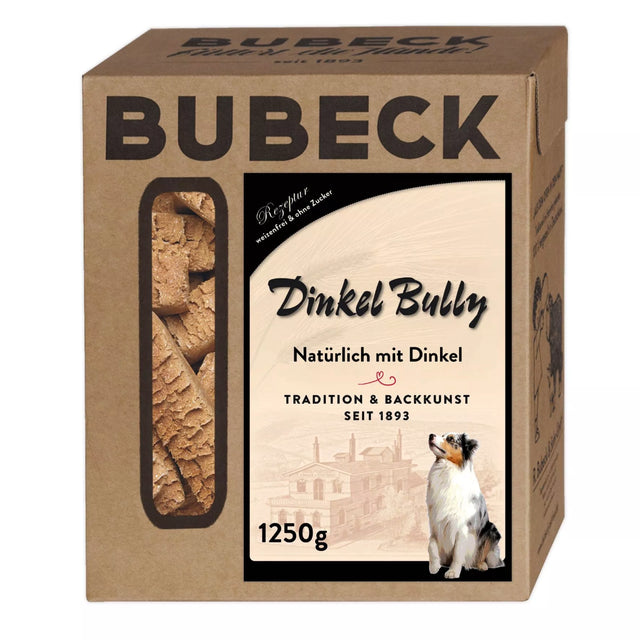 Bubeck Hundekuchen Dinkel Bully, 1250g Hundekeks