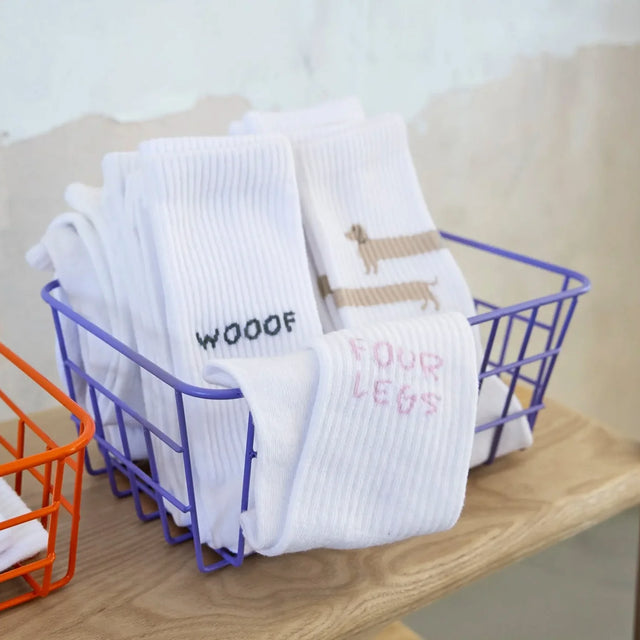 PALOPA PALOPA Tennis Socken - Long Badger, Dog Socken