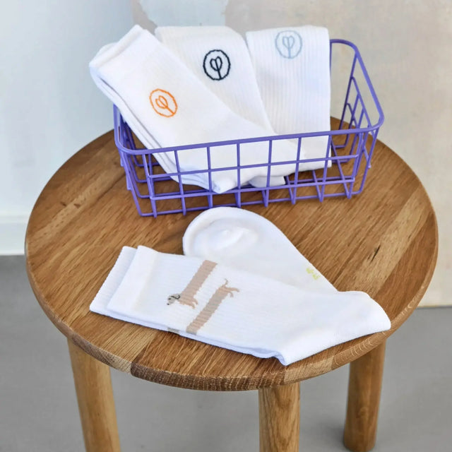 PALOPA PALOPA Tennis Socken - Long Badger, Dog Socken