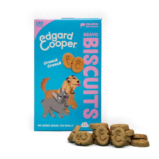 Edgard Cooper Bravo Biscuits | Lachs & Huhn Hundekeks