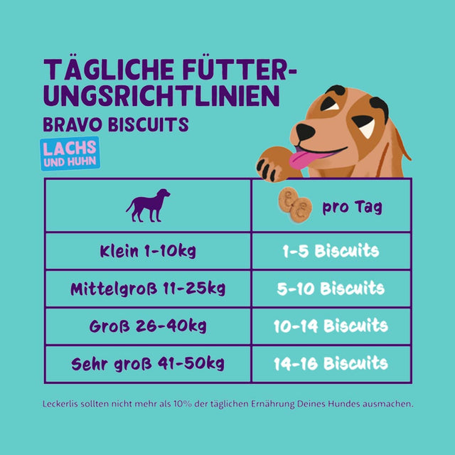 Edgard Cooper Bravo Biscuits | Lachs & Huhn Hundekeks