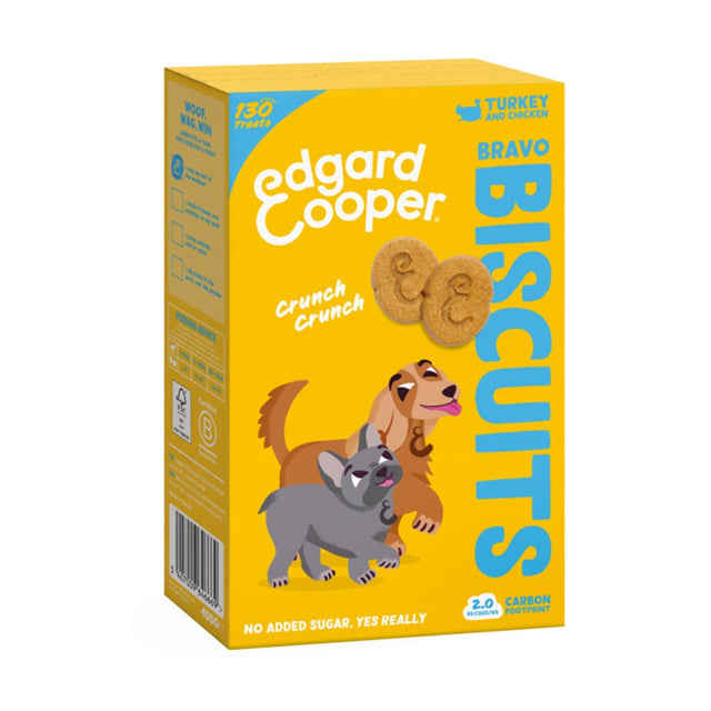 Edgard Cooper Bravo Biscuits | Truthahn & Huhn Hundekeks