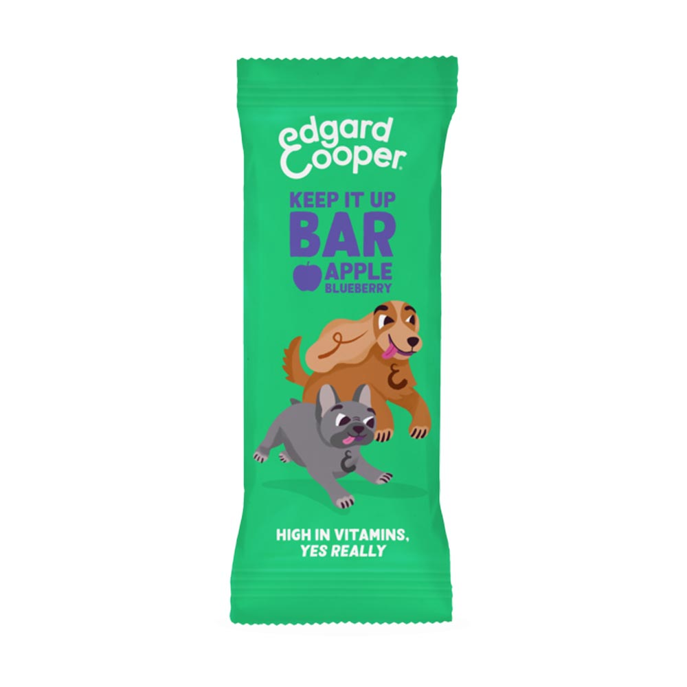 Edgard Cooper Riegel mit Apfel & Blaubeere, Energie für unterwegs