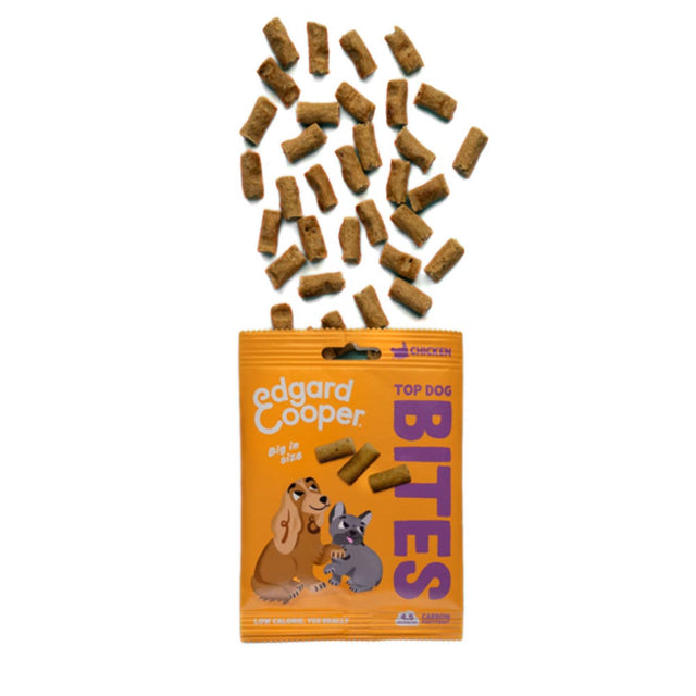 Edgard Cooper Hundesnack Top Dog | Bites Huhn Fleischsnacks