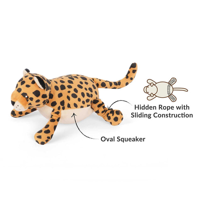 P.L.A.Y. Hundespielzeug | Leopard Stoffspielzeug