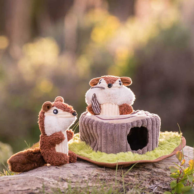 P.L.A.Y. Hundespielzeug | Chippy and Cheeks the Chipmunks Stoffspielzeug