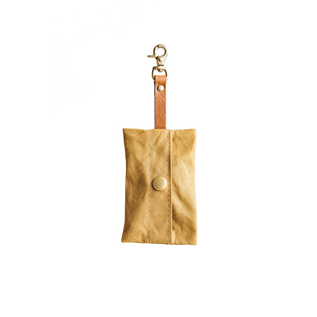 BAND&ROLL Dog Poop Bag Holder | NOI, Gelb mit Tan Hundekotbeutel