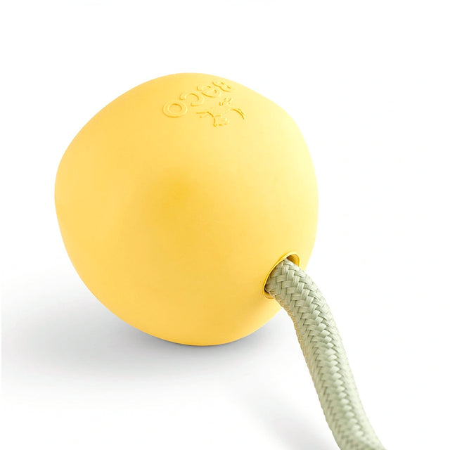 Beco Pets Hundespielzeug Slinger Ball, Yellow Wurfspielzeug