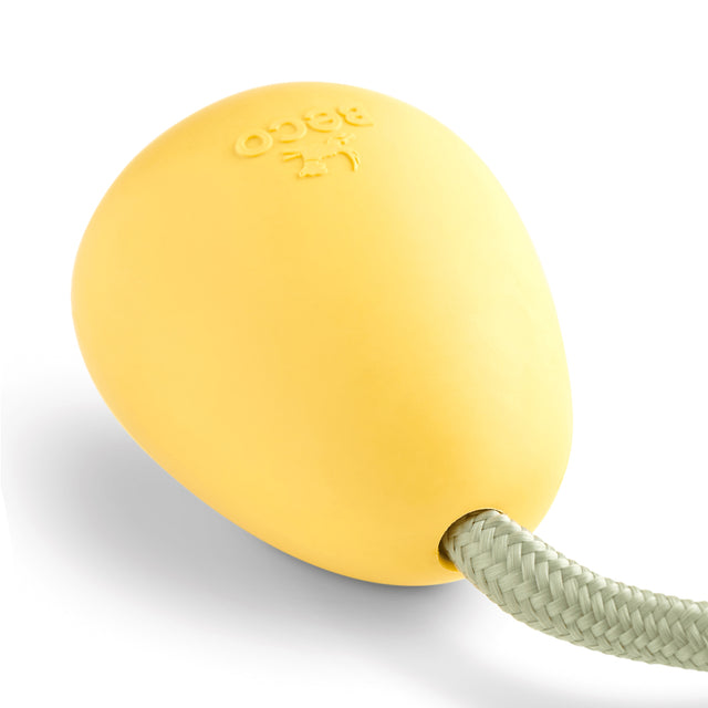 Beco Pets Hundespielzeug Slinger Pebble, Yellow Wurfspielzeug