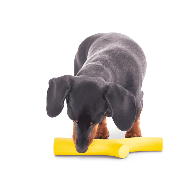 Beco Pets Hundespielzeug Super Stick, Yellow Wurfspielzeug