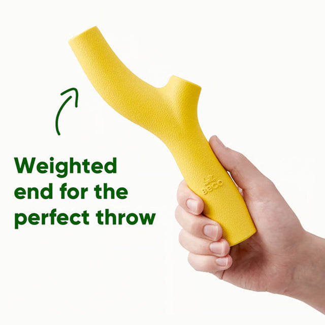 Beco Pets Hundespielzeug Super Stick, Yellow Wurfspielzeug