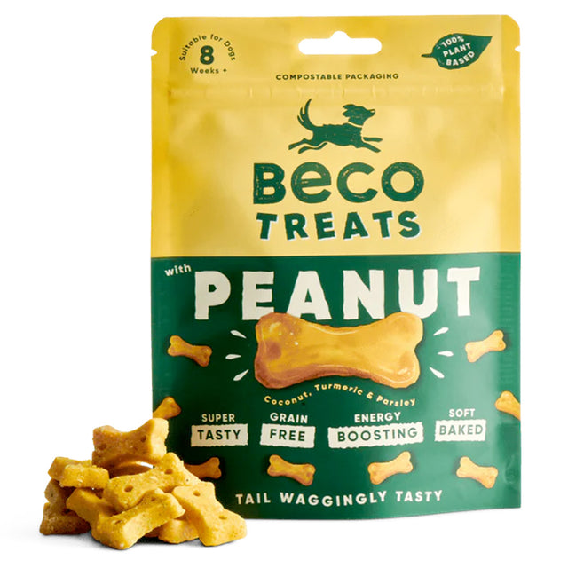 Beco Pets Hundeleckerli Peanut with Coconut & Turmeric Hundeleckerli