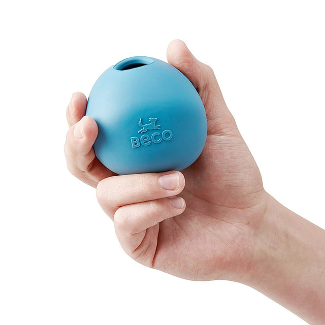 Beco Pets Hundespielzeug Wobble Ball, Blau Interaktiv