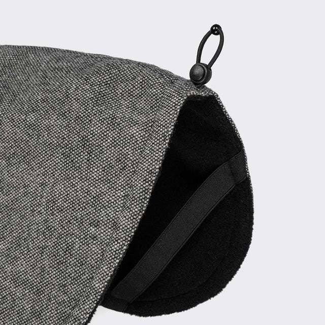 Cloud7 Hundemantel Brooklyn Long, Tweed Black Hundewintermantel