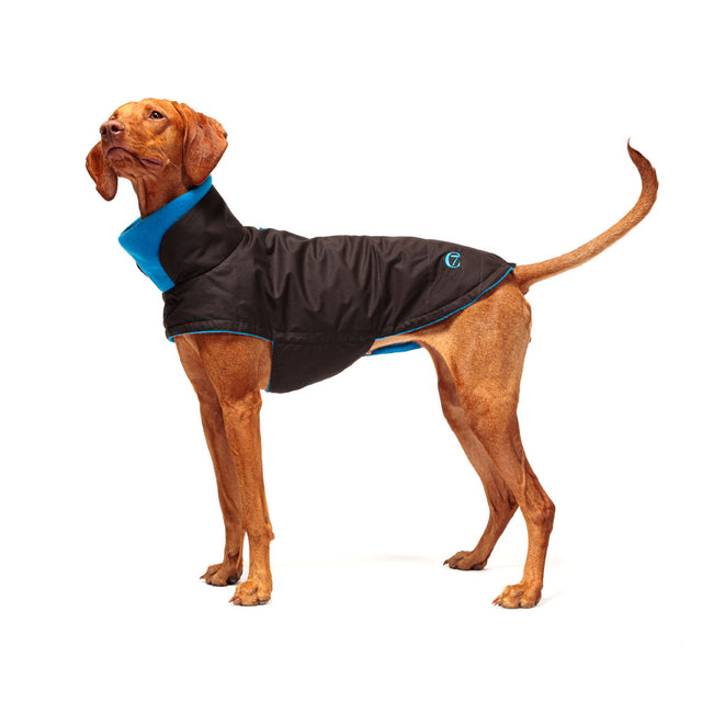 Cloud7 Hundemantel Brooklyn Waxed Cotton | Dunkelbraun Hundewintermantel