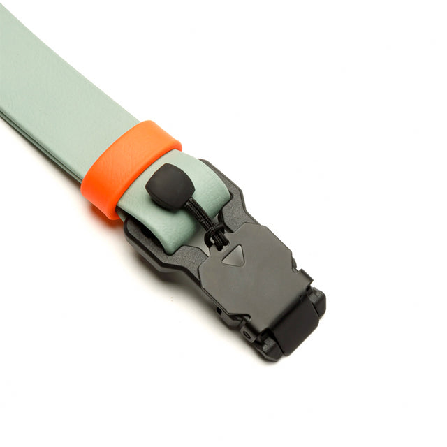 Cloud7 Hundehalsband BioThane Ipanema, Mint - Neon Orange Hundehalsband