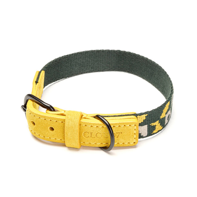 Cloud7 Hundehalsband Maksimir Park, Green/Yellow Hundehalsband