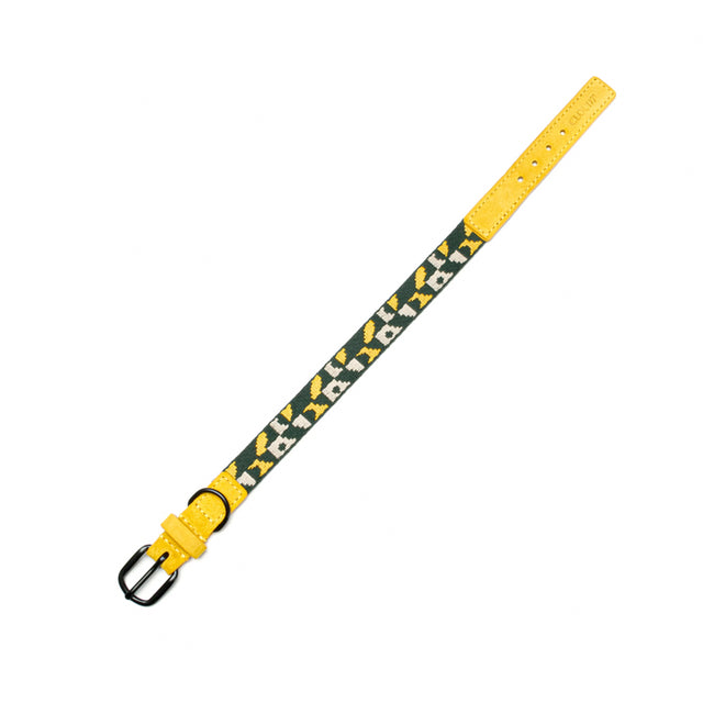 Cloud7 Hundehalsband Maksimir Park, Green/Yellow Hundehalsband