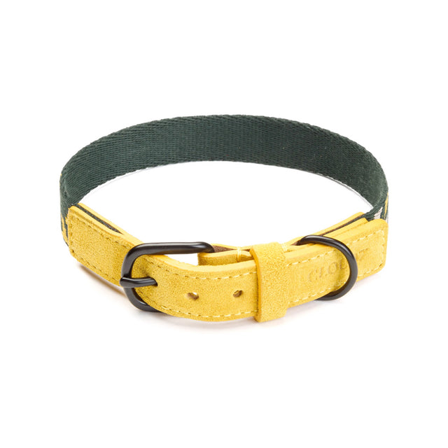 Cloud7 Hundehalsband Maksimir Park, Green/Yellow Hundehalsband
