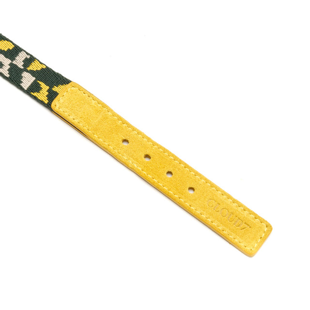 Cloud7 Hundehalsband Maksimir Park, Green/Yellow Hundehalsband