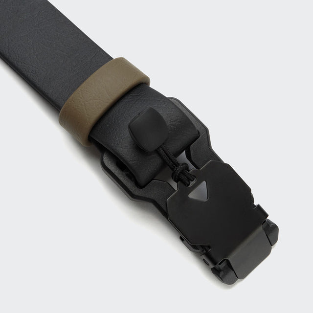 Cloud7 Hundehalsband BioThane Ipanema, Schwarz - Olive Hundehalsband