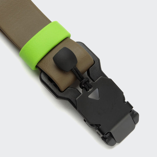 Cloud7 Hundehalsband BioThane Ipanema, Olive - Neongrün Hundehalsband