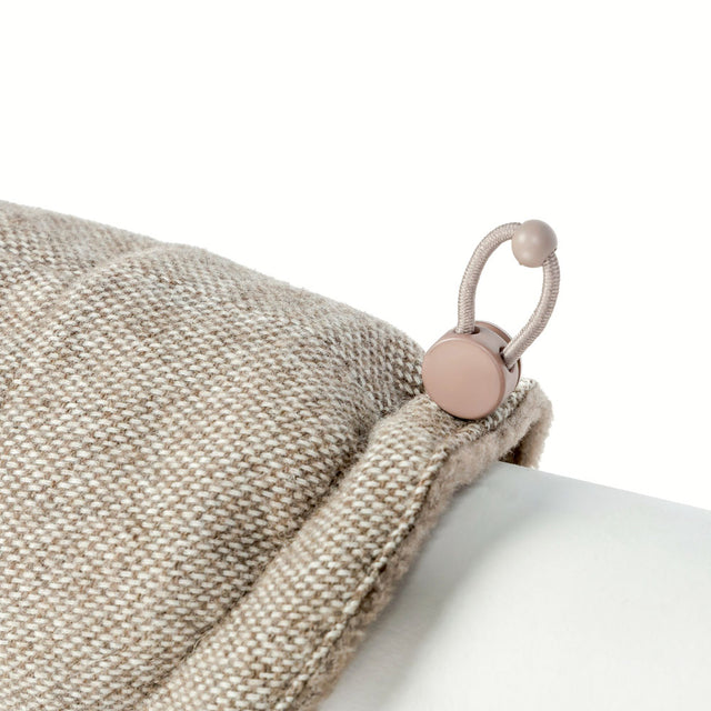 Cloud7 Hundemantel Dackel Brooklyn, Tweed Beige Hundewintermantel