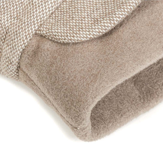 Cloud7 Hundemantel Dackel Brooklyn, Tweed Beige Hundewintermantel