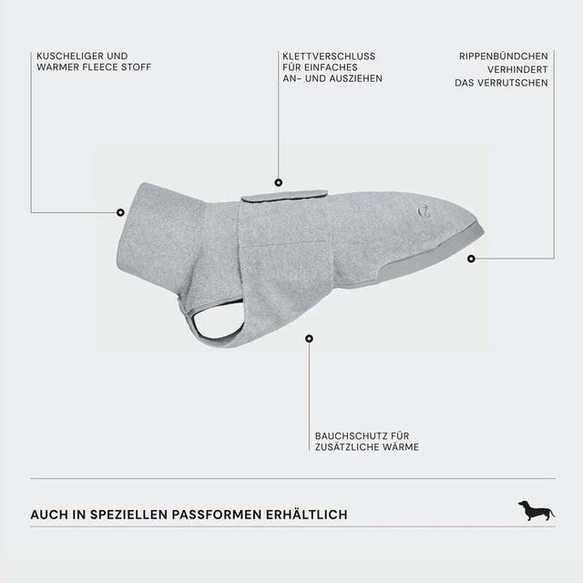 Cloud7 Hundepullover Derby 2.0 Fleece, Faded Rose Hundepullover