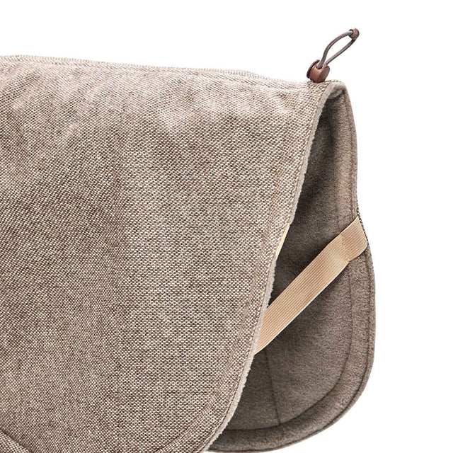 Cloud7 Hundemantel Brooklyn Long, Tweed Beige Hundewintermantel