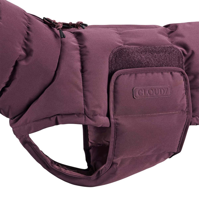 Cloud7 Hundemantel Dackel Alaska, Dark Aubergine Hundewintermantel