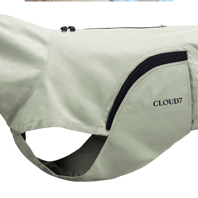 Cloud7 Hunderegenmantel Dublin 2.0, Dusty Mint Hunderegenmantel
