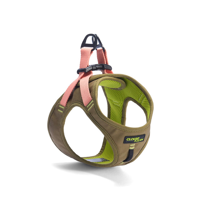 Cloud7 V-2 Westengeschirr AKTIV Cordura, Khaki/Peach Hundegeschirr