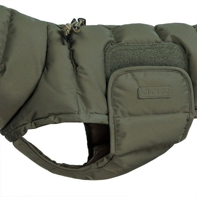Cloud7 Hundemantel Dackel Alaska, Light Olive Hundewintermantel