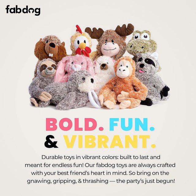 Fabdog Fluffy Beaver Stoffspielzeug