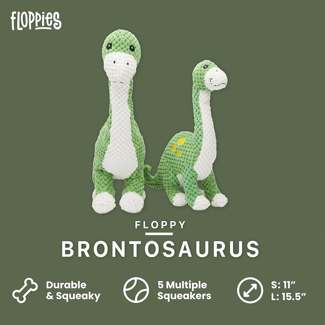 Fabdog Floppy Brontosaurus Stoffspielzeug