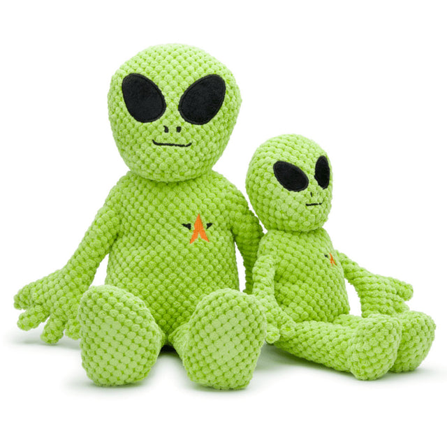 Fabdog Hundespielzeug Floppy Alien Stoffspielzeug