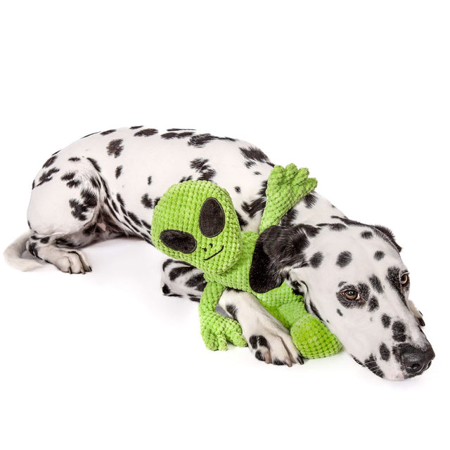 Fabdog Hundespielzeug Floppy Alien Stoffspielzeug
