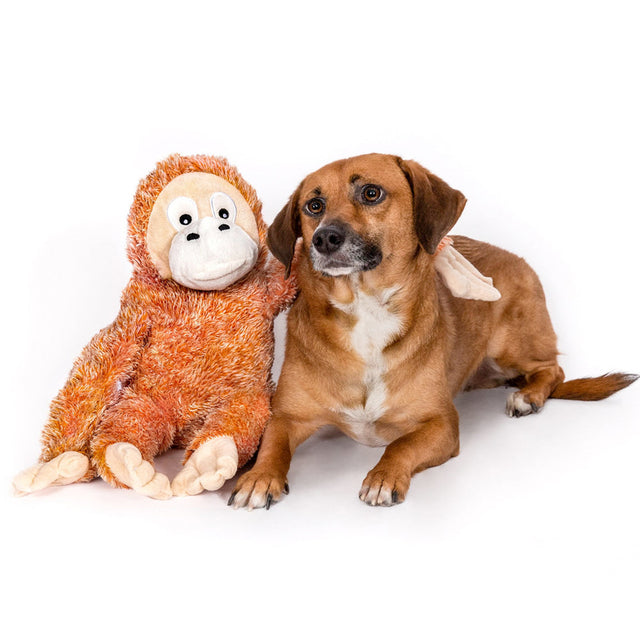 Fabdog Fluffy Orang-Utan Stoffspielzeug