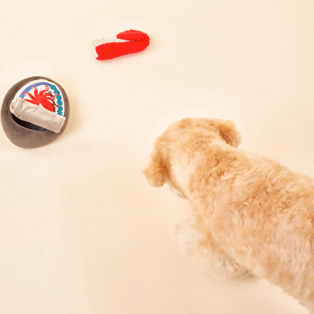 The FurryFolks Hundespielzeug, Tinned Octopus Interaktiv