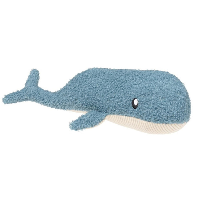FuzzYard Hundespielzeug Whale, French Blue Stoffspielzeug