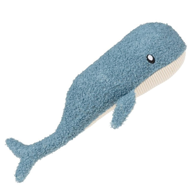 FuzzYard Hundespielzeug Whale, French Blue Stoffspielzeug