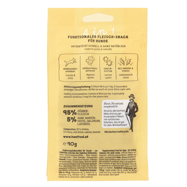 Hanfred 4in1 Minis Huhn – Fashionable Edition Funktionssnack