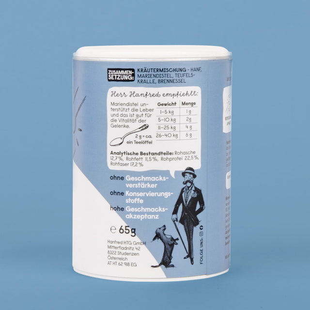 Hanfred Athro SOS Gelenk-Fit, 65g Nahrungsergänzungsmittel für Hunde