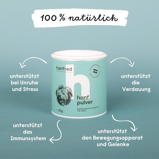 Hanfred Hanfpulver Funktionssnack