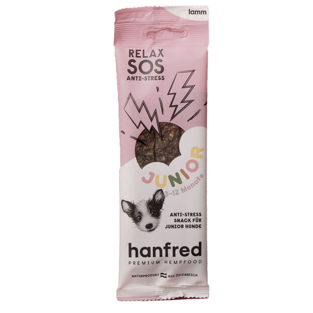 Hanfred Hanf SOS Stangerl Junior, Lamm Relax Funktionssnack