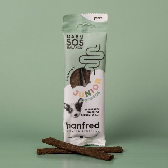 Hanfred Hanf SOS Stangerl Junior, Darmbalance+ Funktionssnack