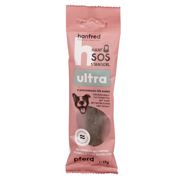 Hanfred Hanf SOS Stangerl Ultra, Pferd 17g Funktionssnack