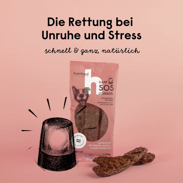 Hanfred Hanf SOS Stangerl, Pferd Funktionssnack