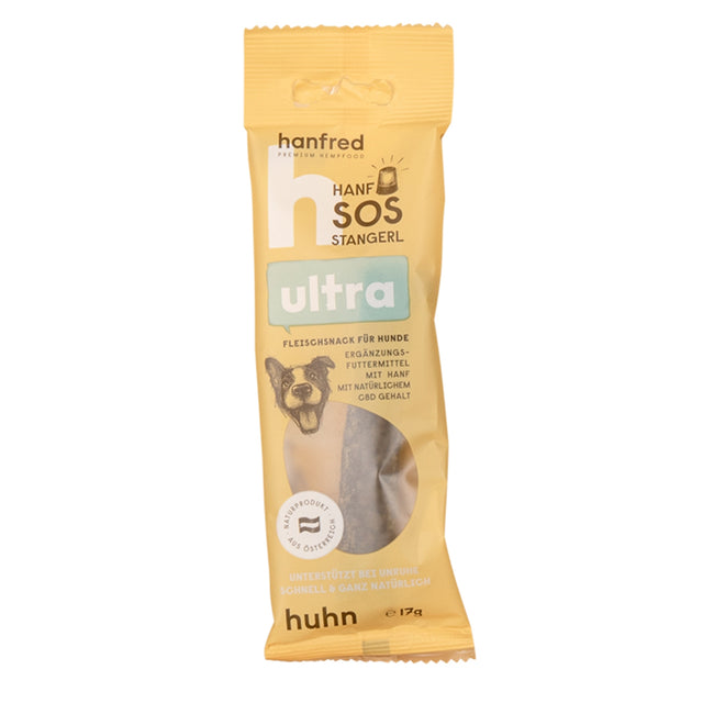 Hanfred Hanf SOS Ultra, Huhn 17g Funktionssnack